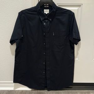 Ben Sherman black short sleeve shirt - Size XL - Like new